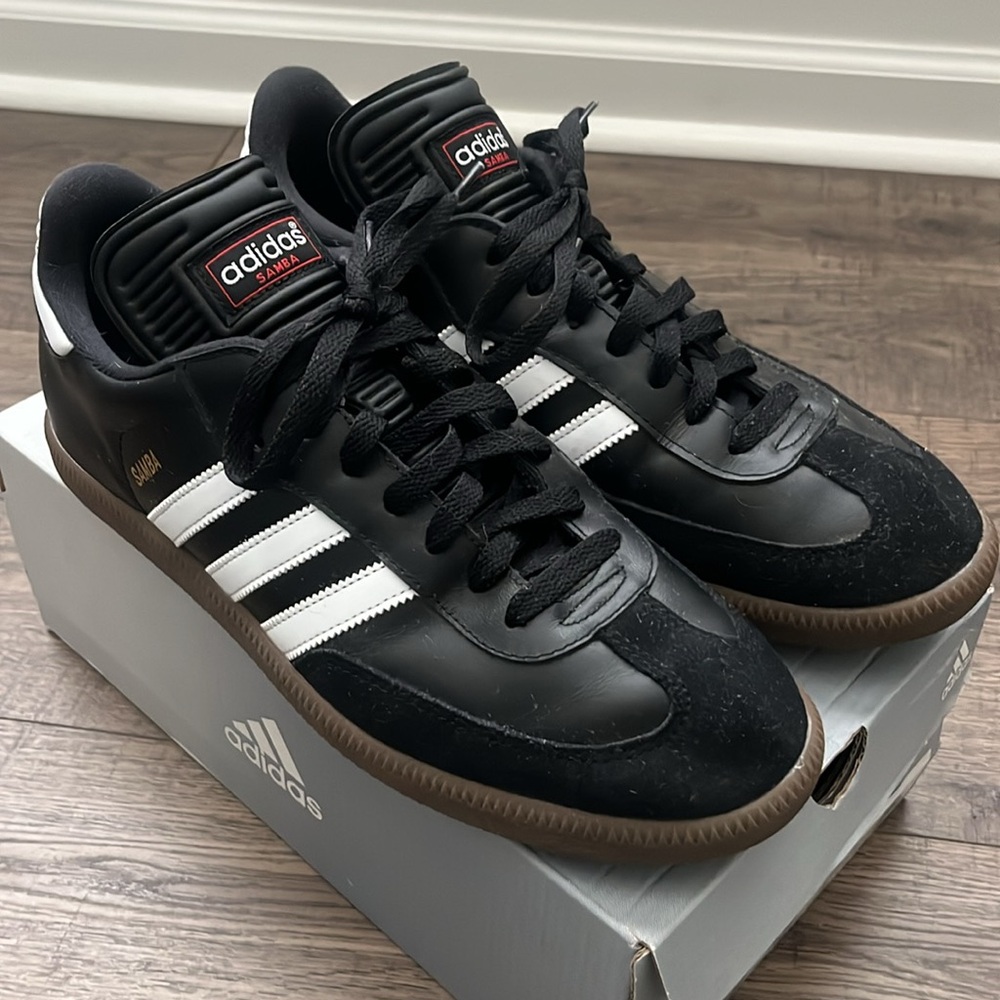 Adidas Men's Black Samba Shoes